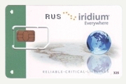 Российская Iridium SIM карта (Ваучер оплаты Iridium RUS 5000 РФ)