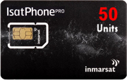 Карта пополнения баланса IsatPhone Pro 50 единиц