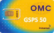 Карта пополнения баланса IsatPhone номиналом 50 единиц OMC