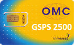 Карта пополнения баланса IsatPhone номиналом 2500 единиц OMC